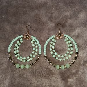 Beautiful Teal Earrings